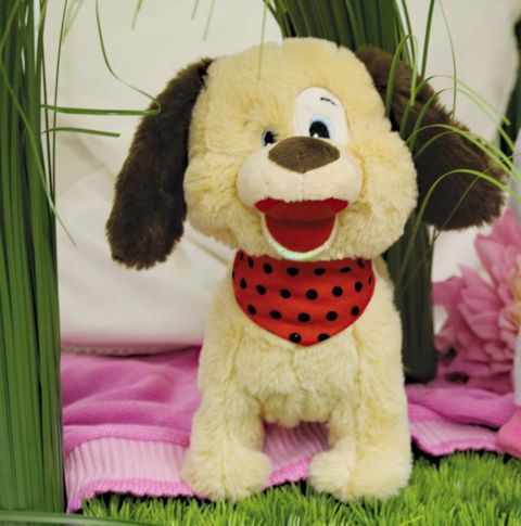 Rocco the Dog walks and makes sounds  / Plush Toys   