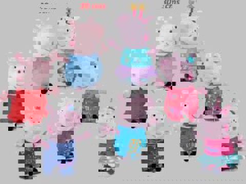 Peppa Pig & George Unicorn and Star 30cm  / Other Plush Toys   