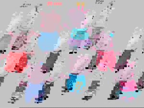 Peppa Pig & George Unicorn and Star 30cm 