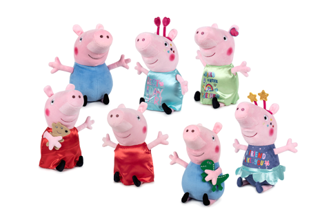 Peppa Pig & George Unicorn and Star 42cm  / Other Plush Toys   
