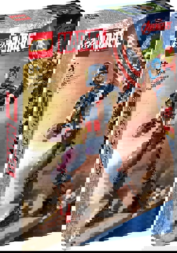 LEGO Super Heroes Captain America Construction Figure (76258) 