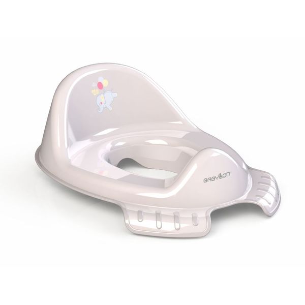 Babylon Cathy Gray Elephant Toilet Seat 