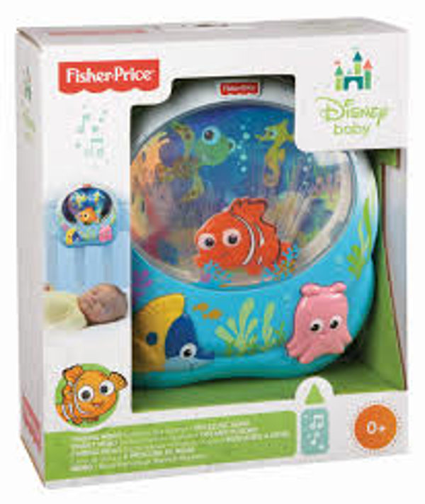 Fisher-Price Disney Baby Nemo Κουτί Κούνιας Με Φώτα & Μουσική 
