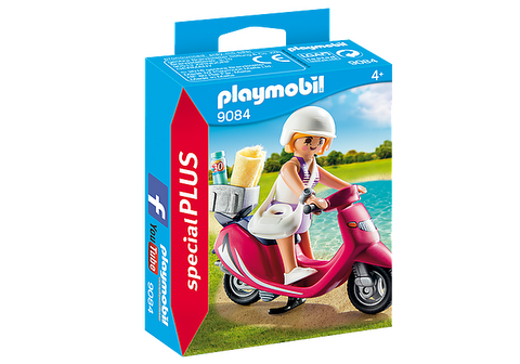 Κοπέλα με σκούτερ  / Playmobil   