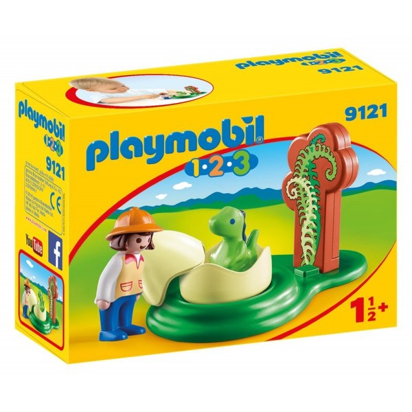  PLAYMOBIL 9121 Εξερευνήτρια με Νεογέννητο Δεινοσαυράκι 