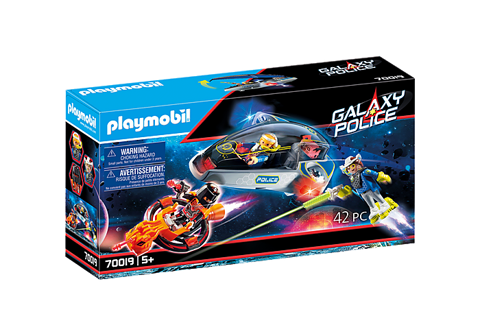 Galaxy Police Flying Vehicle  / Playmobil   