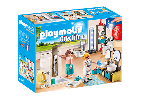Μοντέρνο λουτρό  / Playmobil   