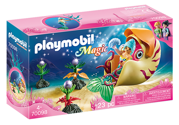 Γοργόνα με Θαλάσσιο Σαλιγκάρι Γόνδολα 