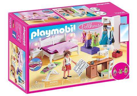 Bedroom with sewing studio  / Playmobil   