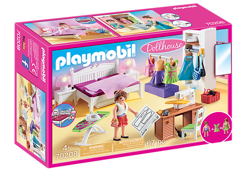 Υπνοδωμάτιο με Ατελιέ ραπτικής  / Playmobil   