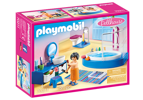 Πολυτελές Λουτρό με Μπανιέρα  / Playmobil   