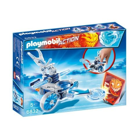  PLAYMOBIL 6832 Icefighter With Disc Launcher  / Playmobil   