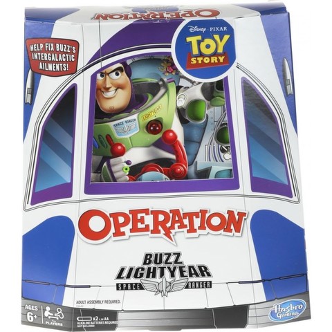 Hasbro Επιτραπέζιο Παιχνίδι Buzz Light Year Μικροί Γιατροί (E5642)  / Hasbro-AS Company-Giochi Preziosi Επιτραπέζια-Εκπαιδευτικά   