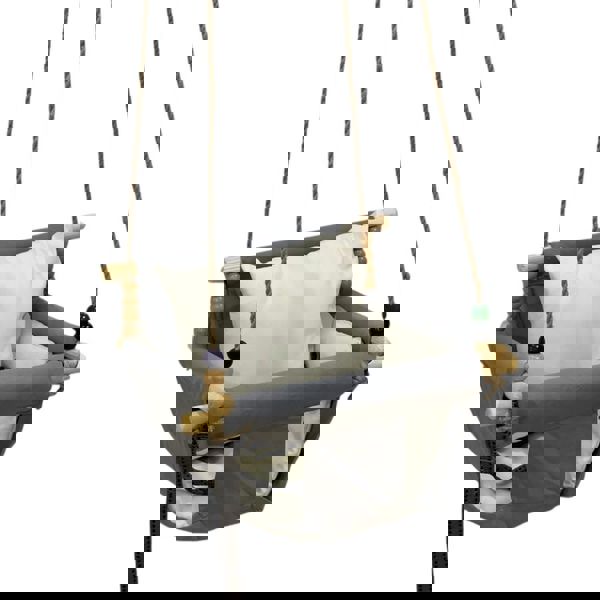 Just Baby Baby Hanging Swing With Cushion Gray 18+M JB.810.200.GREY 