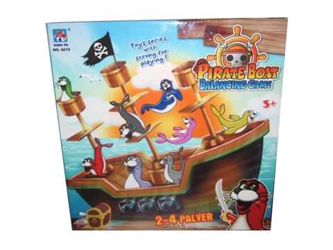  Board Game Pirate Ship  / Board Games- Educational   