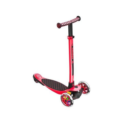 Y Glider Three-Wheel Skate XL 18 Red  / Skates- Bicycles   