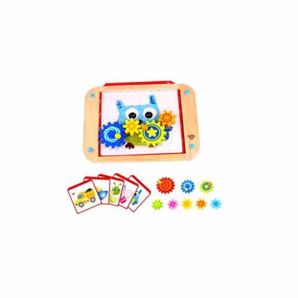 Wooden Panel with Gears TOOKY TOY TKC507 