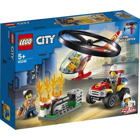 LEGO City Fire Ανταπόκριση Πυροσβεστικού Ελικοπτέρου 60248  / Lego    