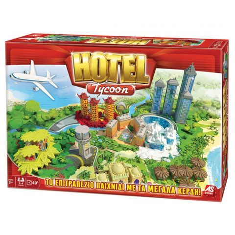 As company Desktop Hotel Tycoon New Edition 1040-20187  / Board Games Hasbro-As company-Giochi Preziosi   