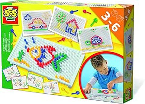 SES Creative 14848 Mosaic Board, Assorted Colours  / Constructions   