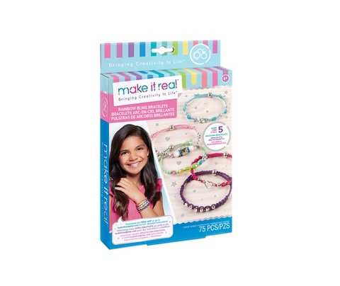 MAKE IT REAL - RAINBOW BLING BRACELETS (1206)  / Σετ Ομορφιάς-Κοσμήματα   