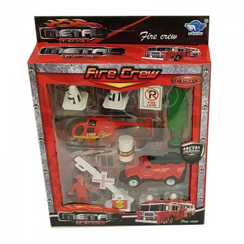 SET OF FIRE FIGHTING VEHICLES  / Microcosm Boy   