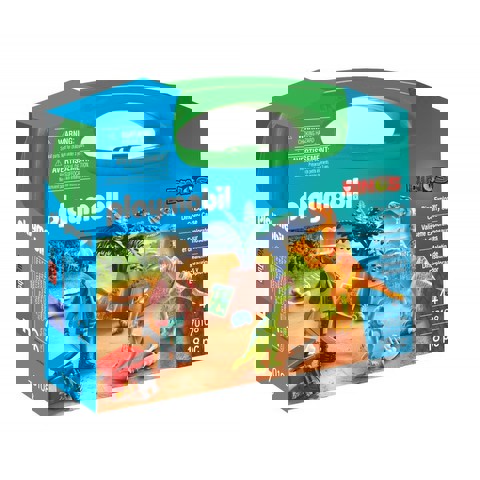 Playmobil Dinos Maxi Βαλιτσάκι Εξερευνητής Και Δεινόσαυροι 70108  / Playmobil   