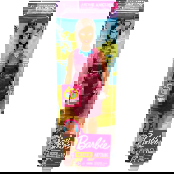 Mattel Barbie Επαγγέλματα 60 Χρόνια Barbie - Δημοσιογράφος GFX27 