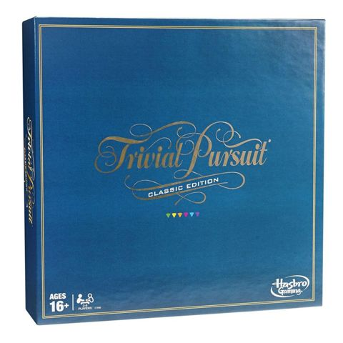 Hasbro Desktop Trivial Pursuit Classic Edition-New C1940  / Board Games- Educational   