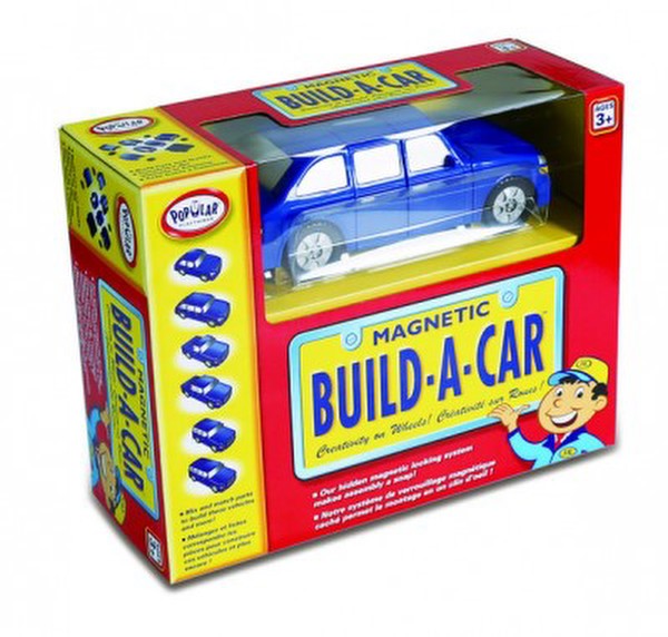 MAGNETIC CONSTRUCTION BUILD A CAR 