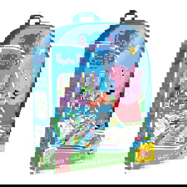 ΣΑΚΙΔΙΟ PEPPA PIG ΣΧΕΔΙΑΖΩ ΚΑΙ ΧΡΩΜΑΤΙΖΩ 