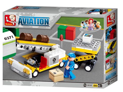 Sluban Aircraft Cargo Loader  / Lego    