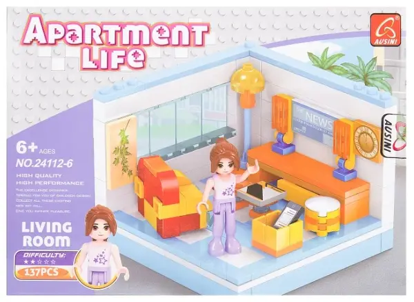  Toystop Ausini Apartment Life 137 Pieces 