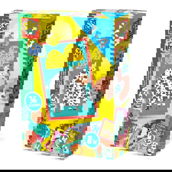 My first – Animal print stickers 