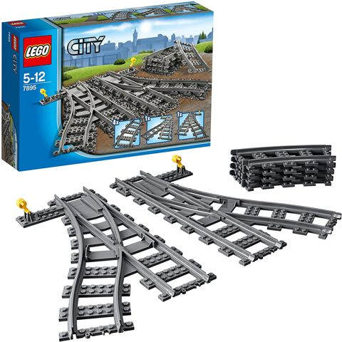  LEGO 7895 City Switch Tracks  / Lego    