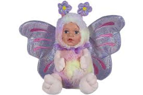 Butterfly Purple Color With Glitter Plush 25cm  / Other Plush Toys   
