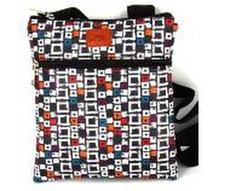 Χιαστί με διπλό φερμουάρ  / Τσάντες-Πορτοφόλια   