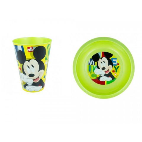 Stor Mickey Mouse Kids Food Set  / Water canteen- Food bowls   