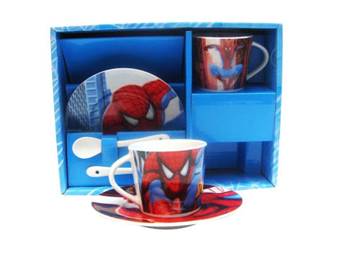 Spiderman Espresso Set  / Water canteen- Food bowls   