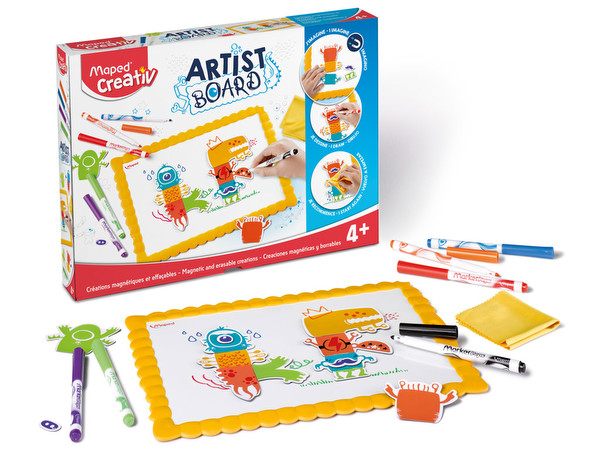 MAPED CREATIVE BOARD ARTIST MAGNETIC SET 