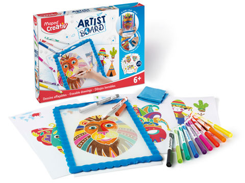 MAPED CREATIVE BOARD ARTIST ERASABLE SET  / Drawing sets- School Supplies   