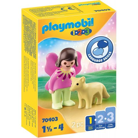 Playmobil 1.2.3 Νεράιδα Με Αλεπού 70403  / Playmobil   