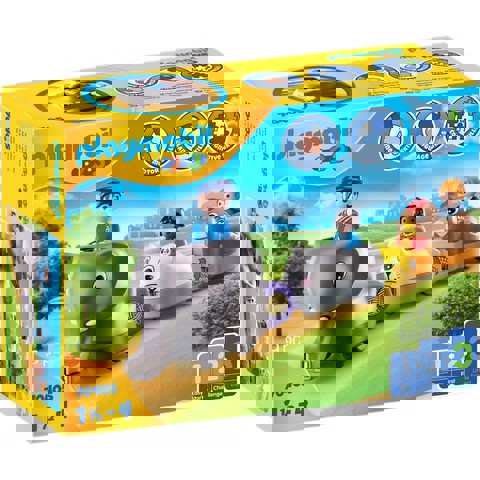 Playmobil 1.2.3 Τρενάκι Με Βαγόνια-Ζωάκια 70405  / Playmobil   