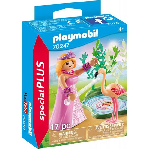 Playmobil Special Plus Πριγκίπισσα Με Φλαμίνγκο 70247  / Playmobil   