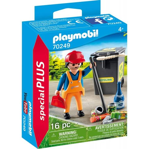 Playmobil Special Plus Street Cleaner Οδοκαθαριστής 70249  / Playmobil   