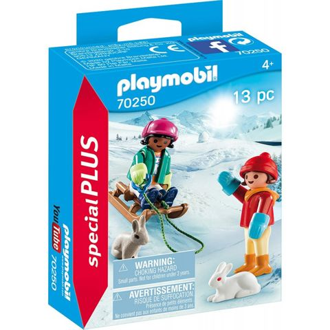 Playmobil Special Plus Παιδάκια Με Έλκηθρο 70250  / Playmobil   
