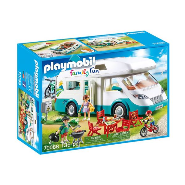 Playmobil Αυτοκινούμενο Οικογενειακό Τροχόσπιτο 70088 