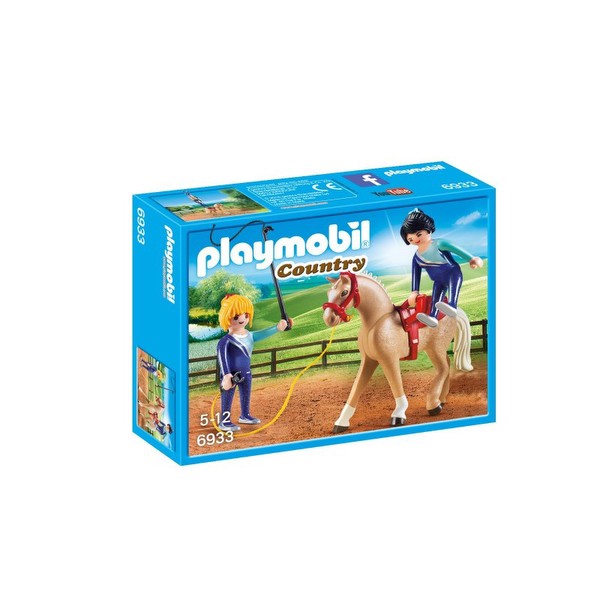 Playmobil Μάθημα Ακροβατικής Ιππασίας 6933 
