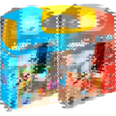 City Life School Carry Case Building Maxi Βαλιτσάκι Σχολική Τάξη  / Playmobil   