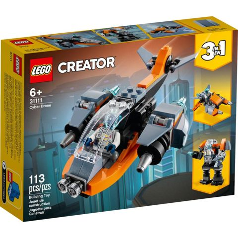 LEGO Creator 3 In 1 Cyber Drone Governorate 31111  / Leg-en   